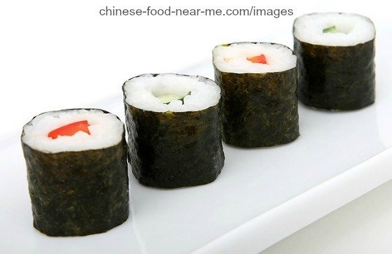 Chinese food sushi image 1