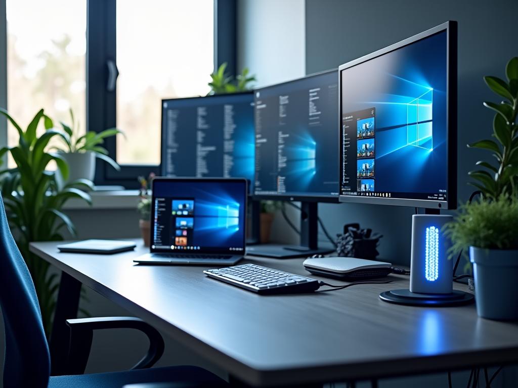 Professional home office network setup