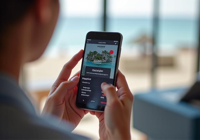 Remote home monitoring on mobile device
